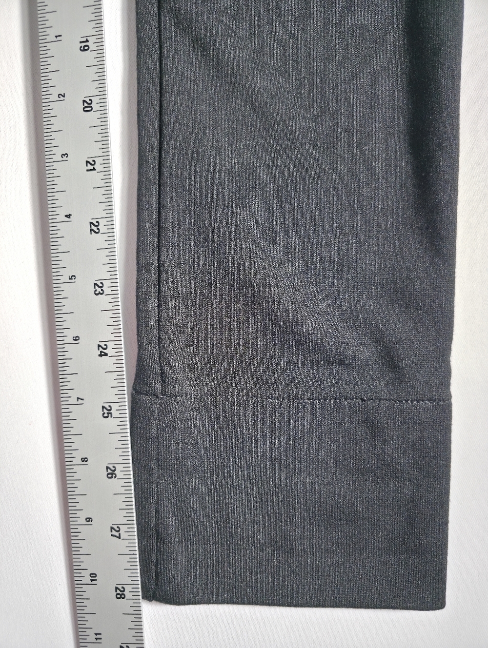 GAP Double Knit Girlfriend Pants Womens 00 Black Slim Ankle - Picture 8 of 12